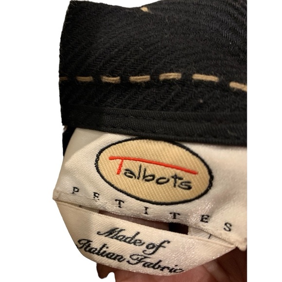 Talbots Petites Black Wool Boot Length Skirt/SZ 14 - Picture 4 of 9